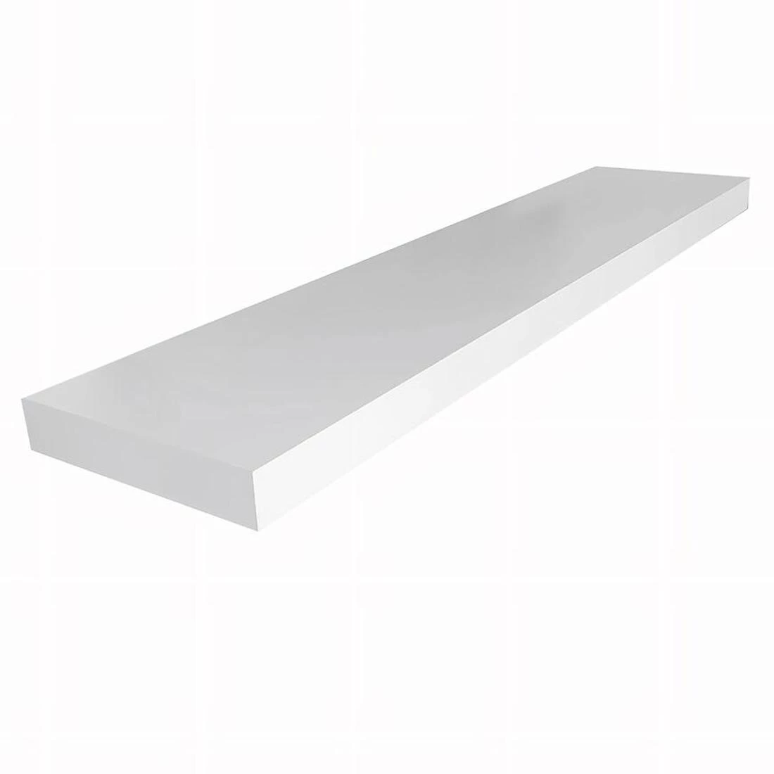 Ligno zidna polica 120x26x5 bela