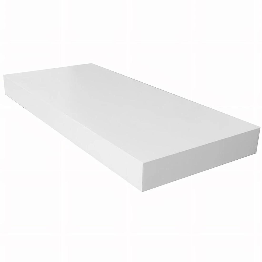 Ligno zidna polica 120x26x5 bela