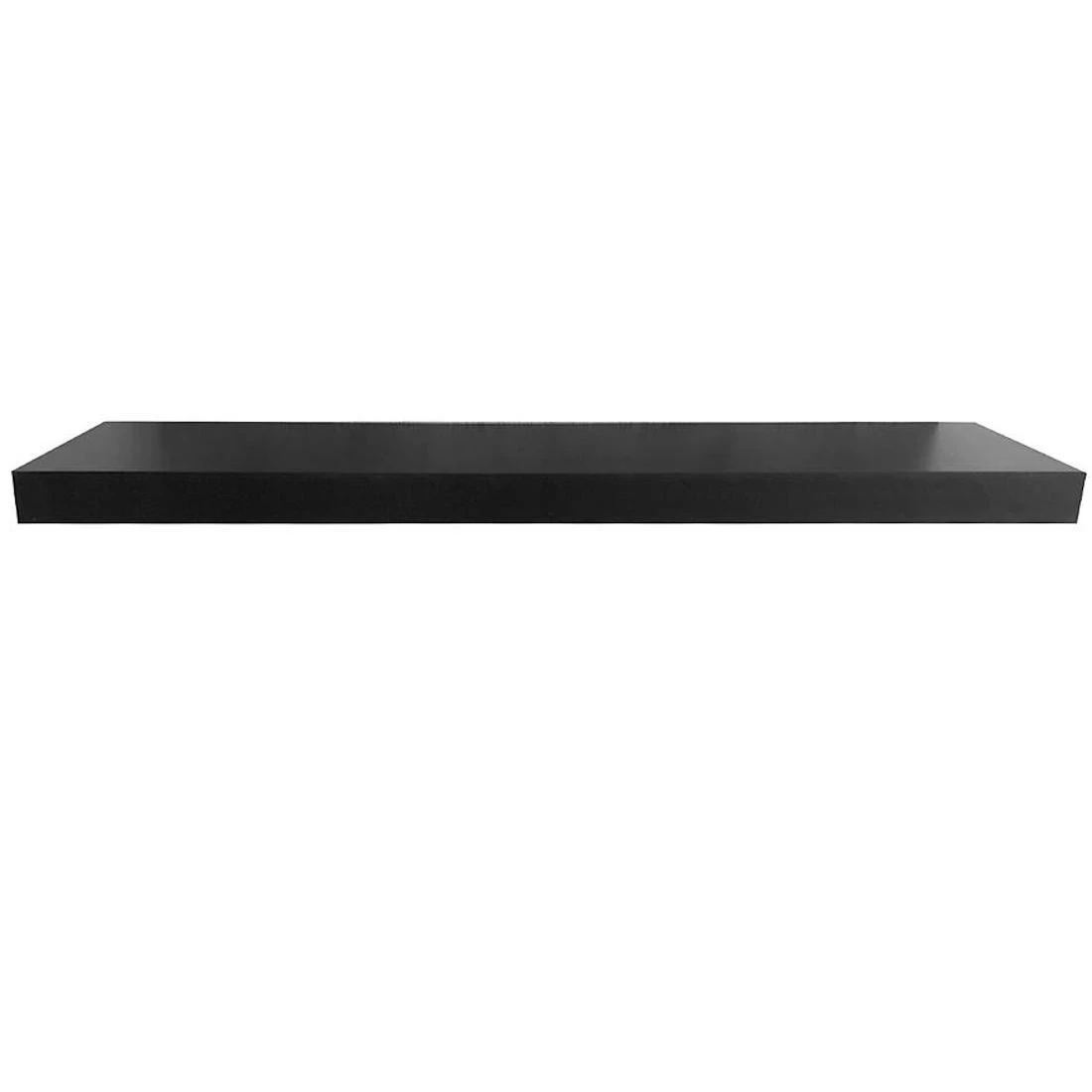 Ligno zidna polica 100x26x5 crna