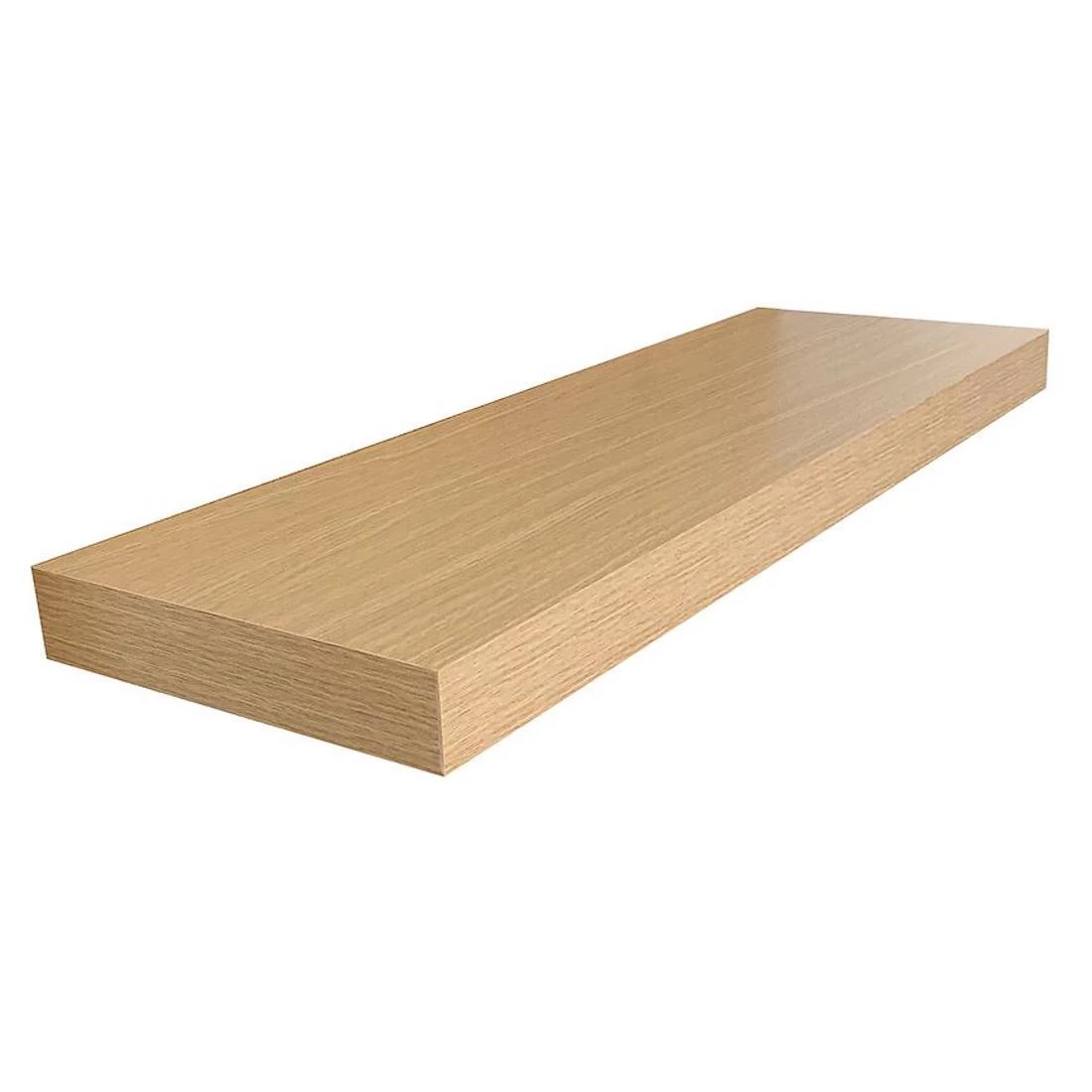 Ligno zidna polica 100x26x5 hrast