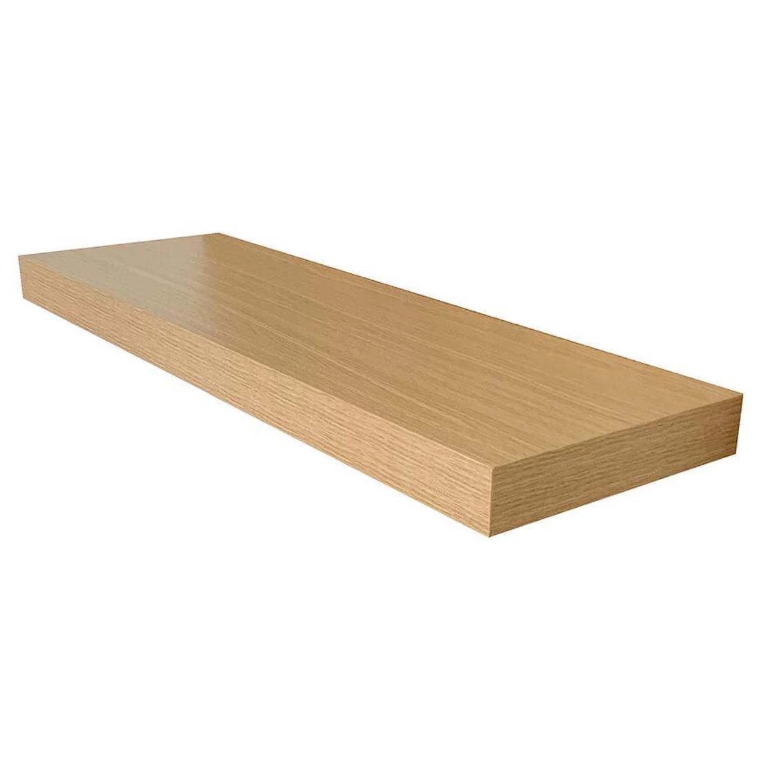 Ligno zidna polica 100x26x5 hrast