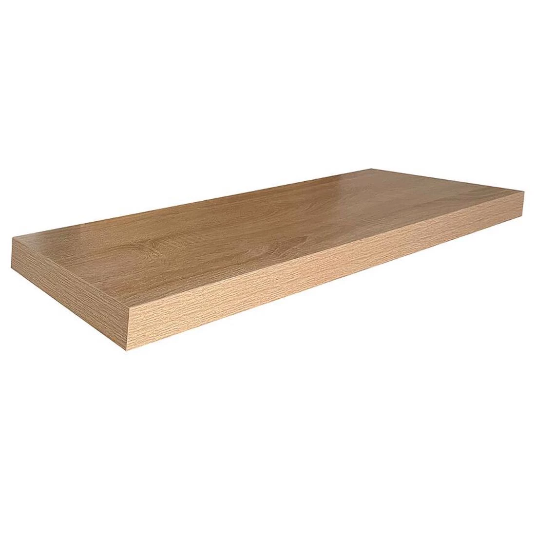 Ligno zidna polica 100x26x5 hrast