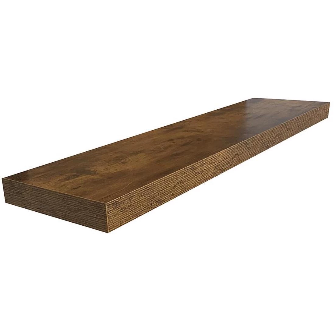 Ligno zidna polica 100x26x5 hrast