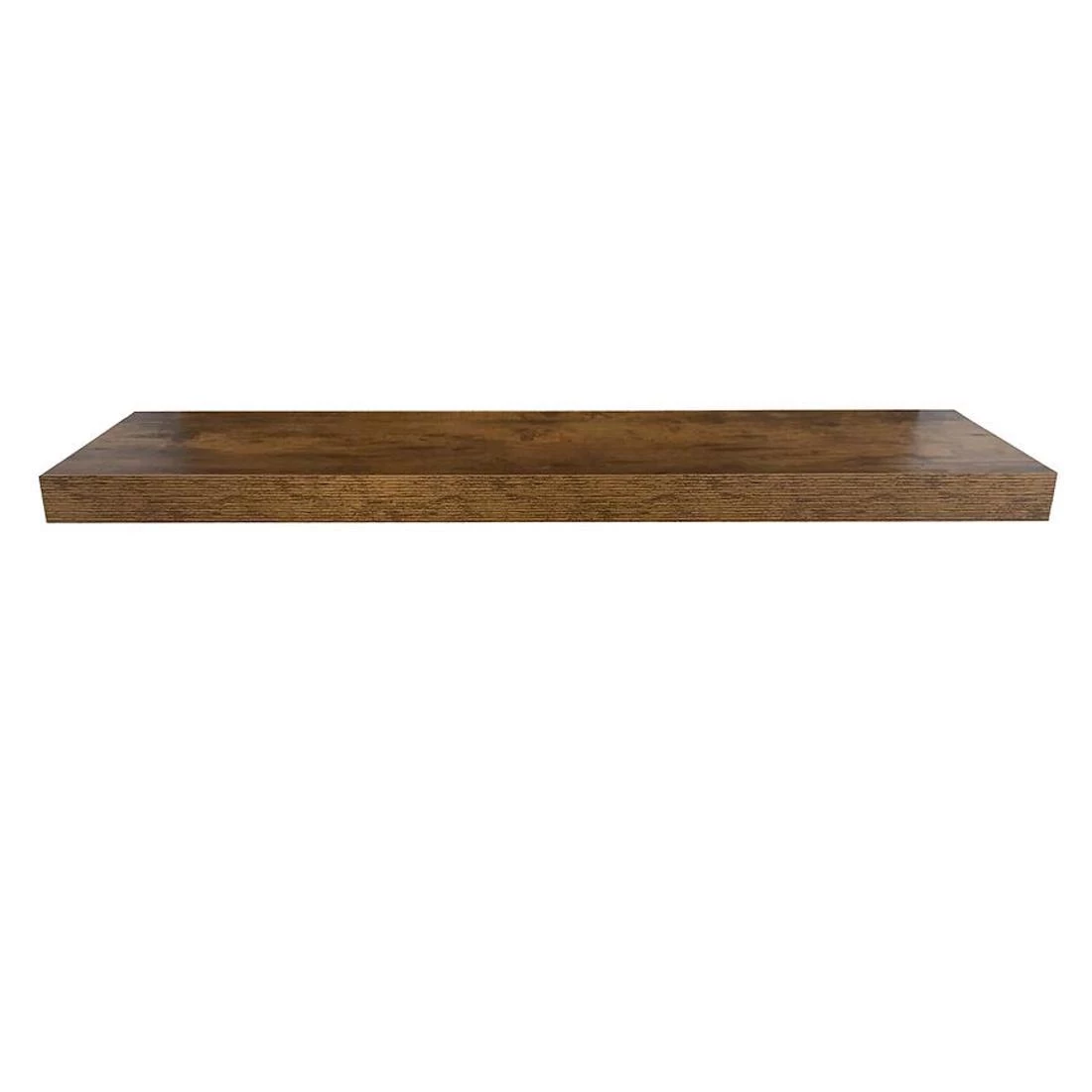 Ligno zidna polica 100x26x5 hrast