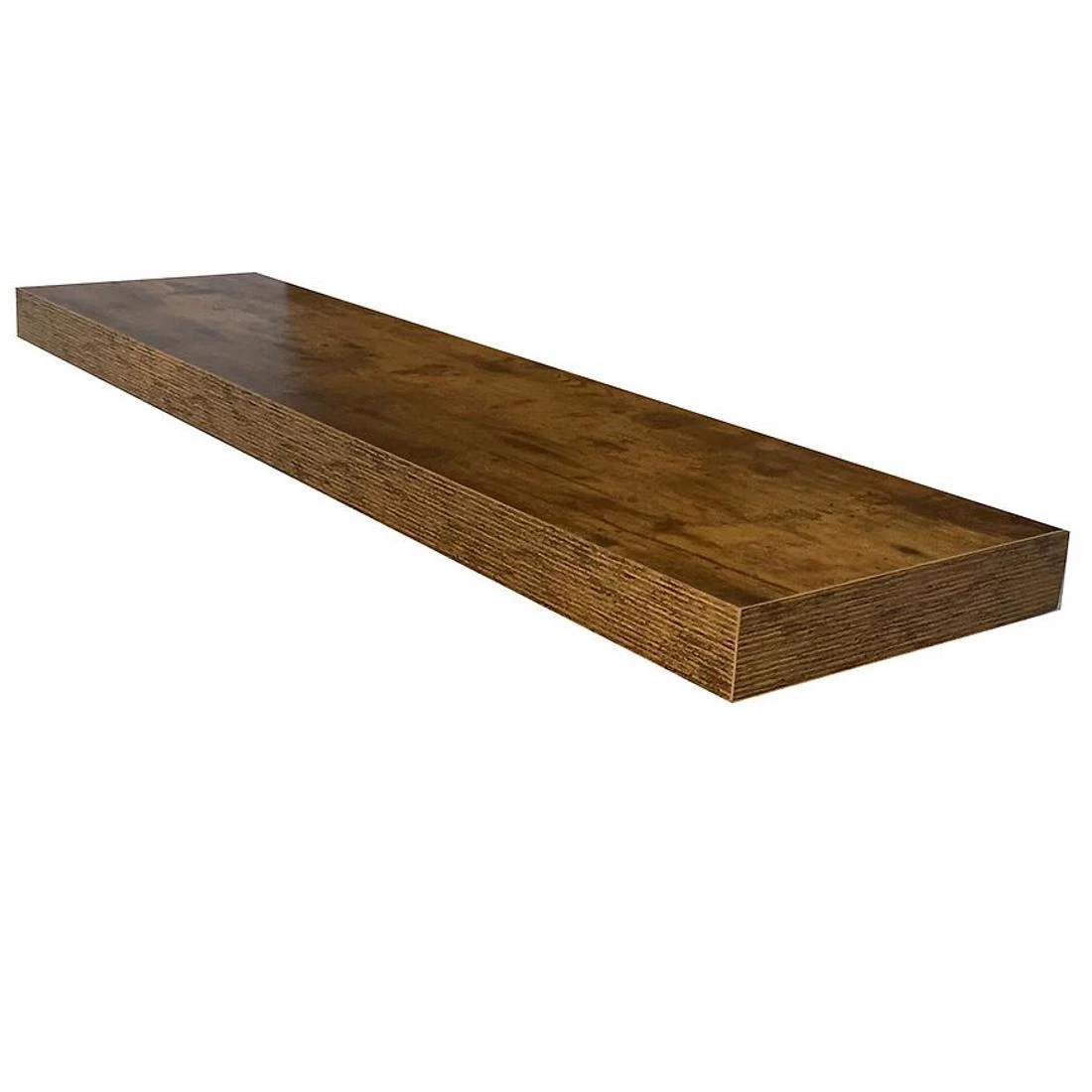 Ligno zidna polica 100x26x5 hrast