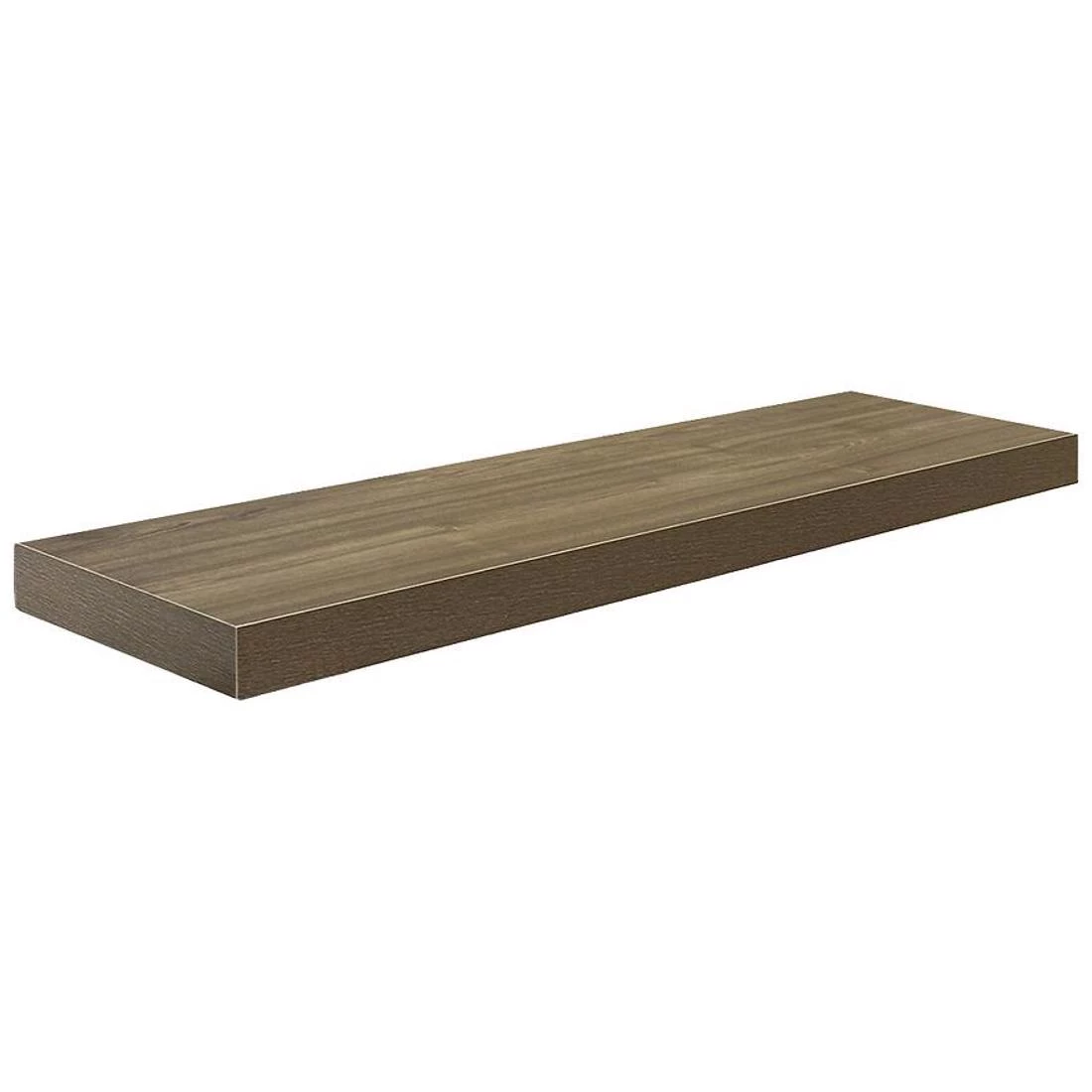 Ligno zidna polica 100x26x5 braon