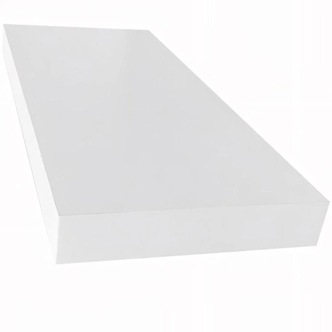 Ligno zidna polica 100x26x5 bela