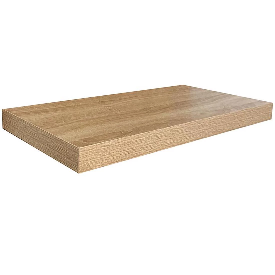 Ligno zidna polica 80x26x5 hrast