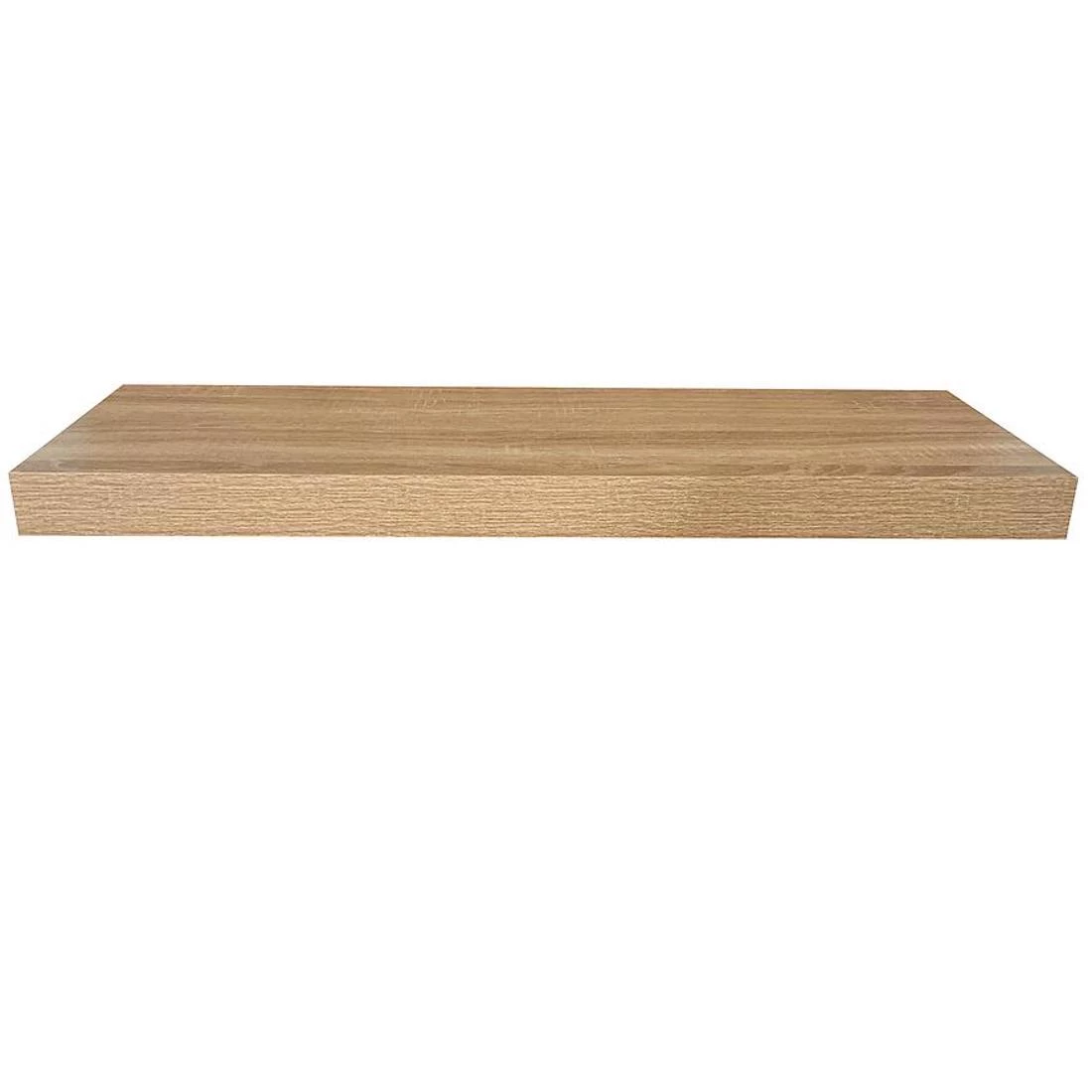 Ligno zidna polica 80x26x5 hrast