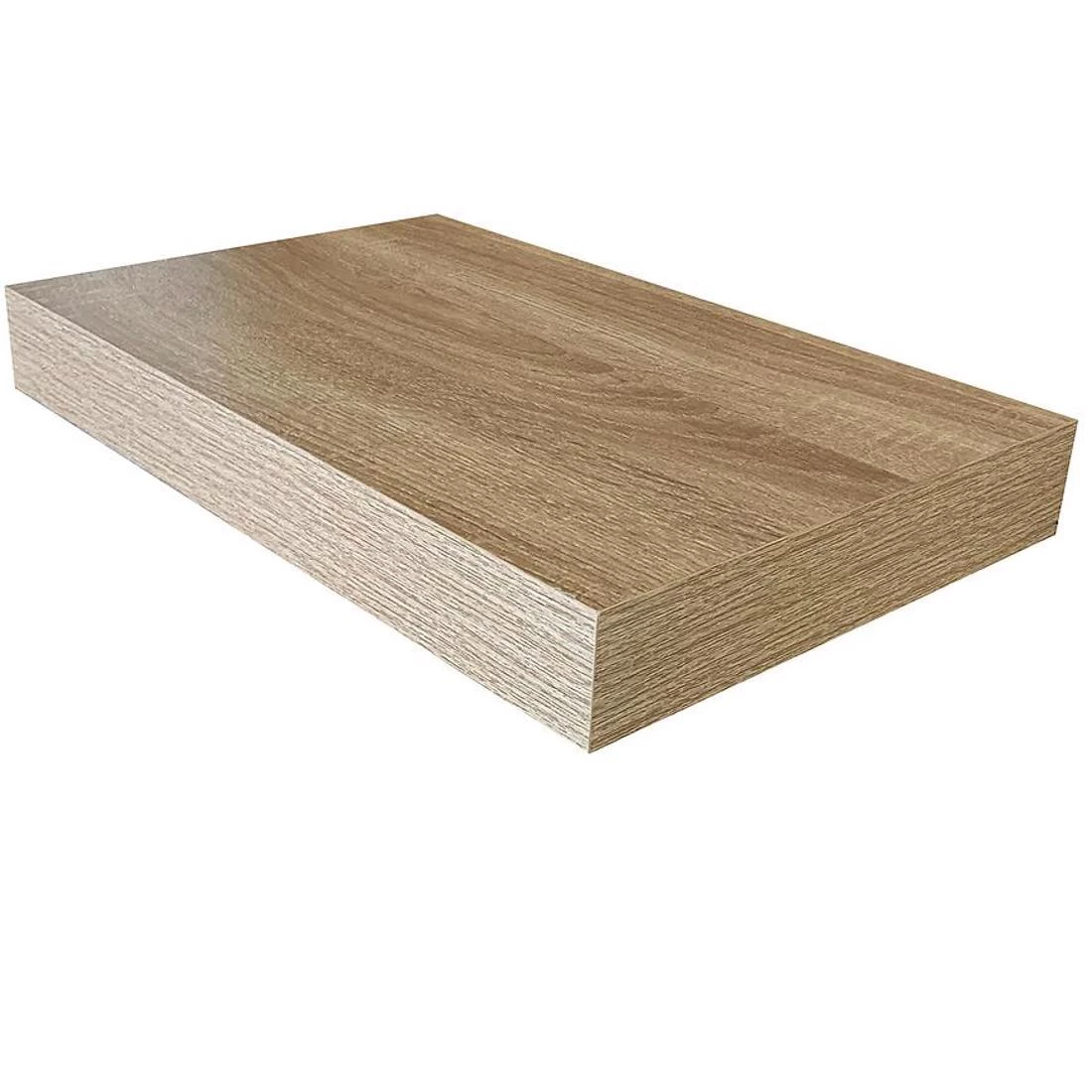 Ligno zidna polica 80x26x5 hrast