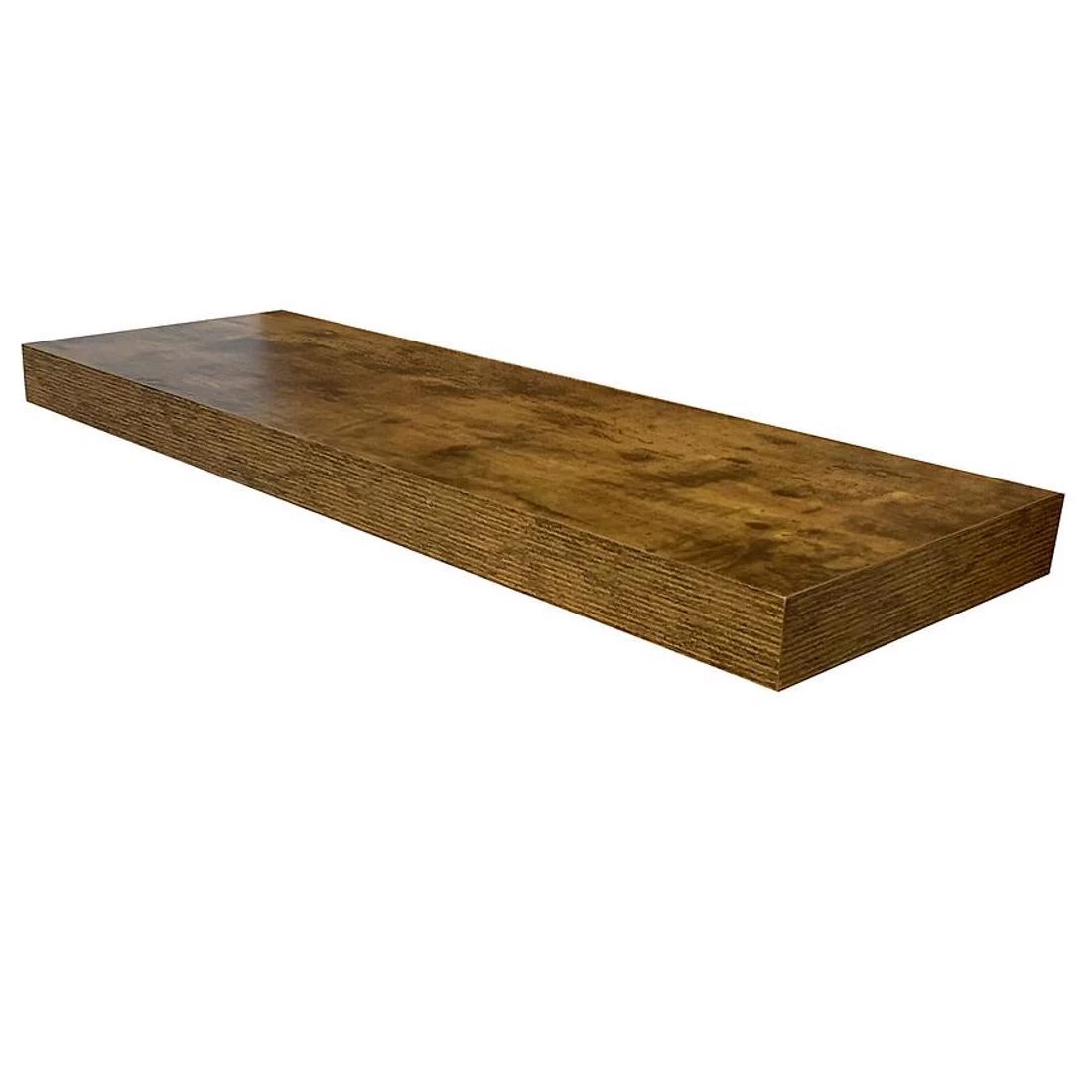Ligno zidna polica 80x26x5 hrast
