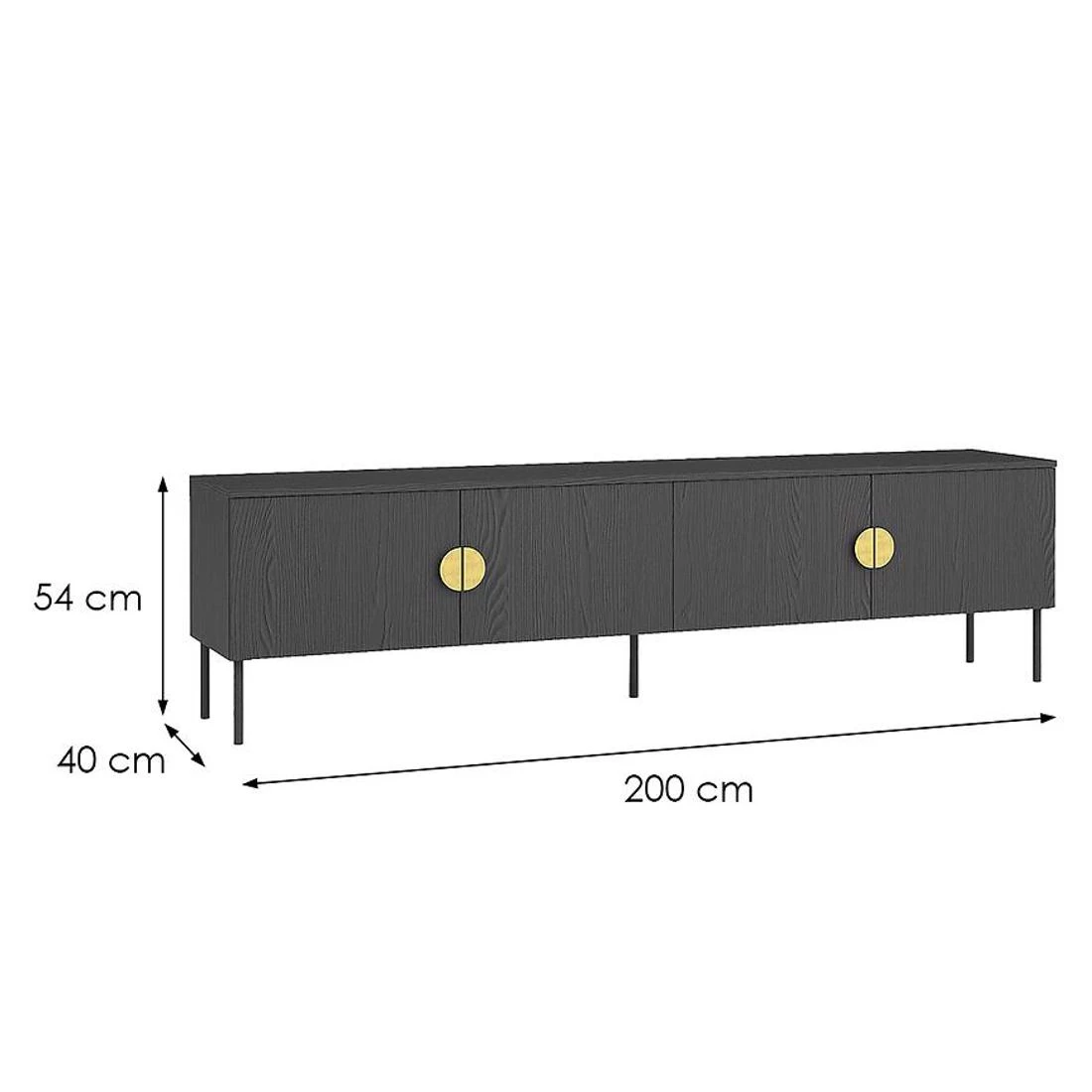Mond TV stalak 200x40x54 crni