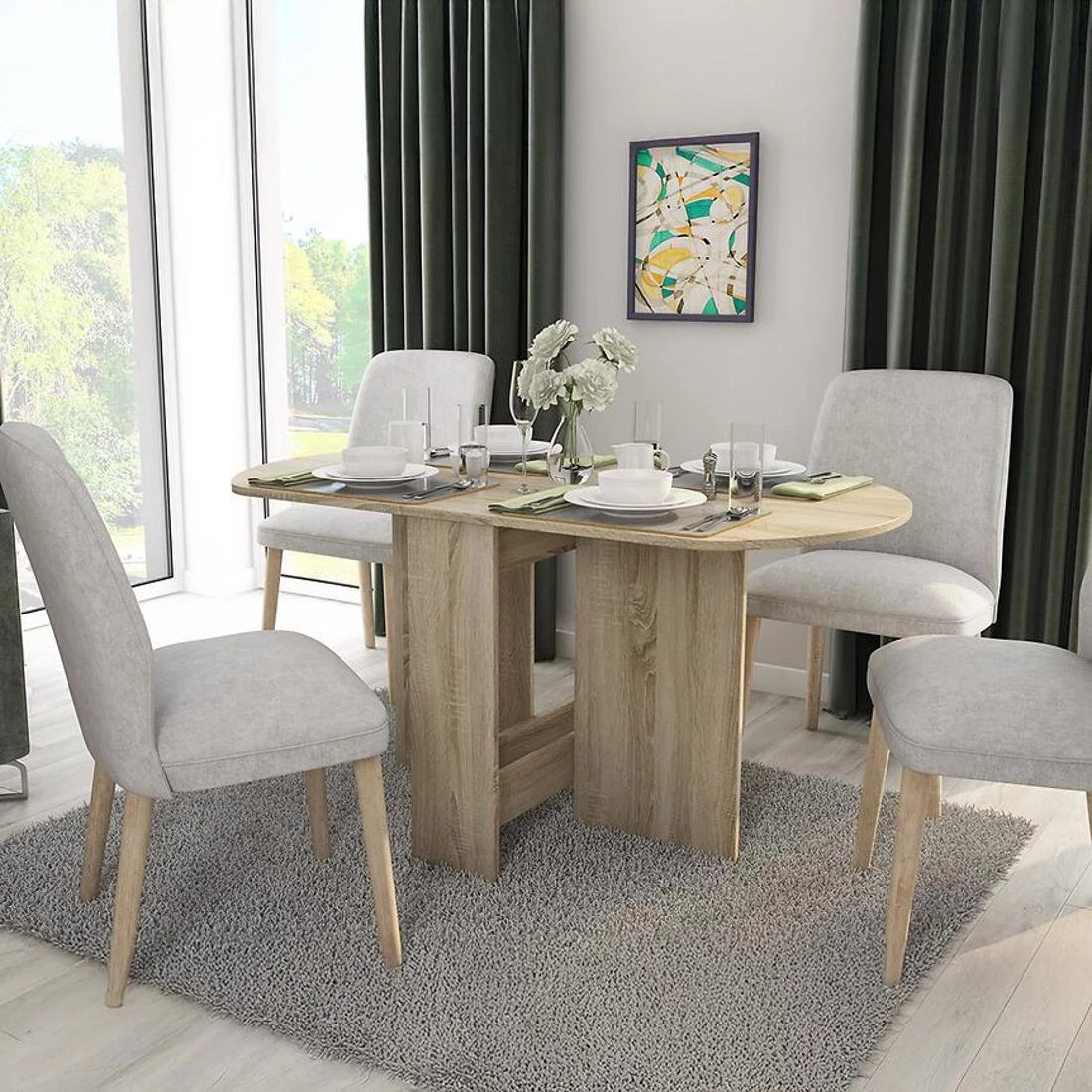 Samson stol 25,4/150x80x75 cm  sonoma