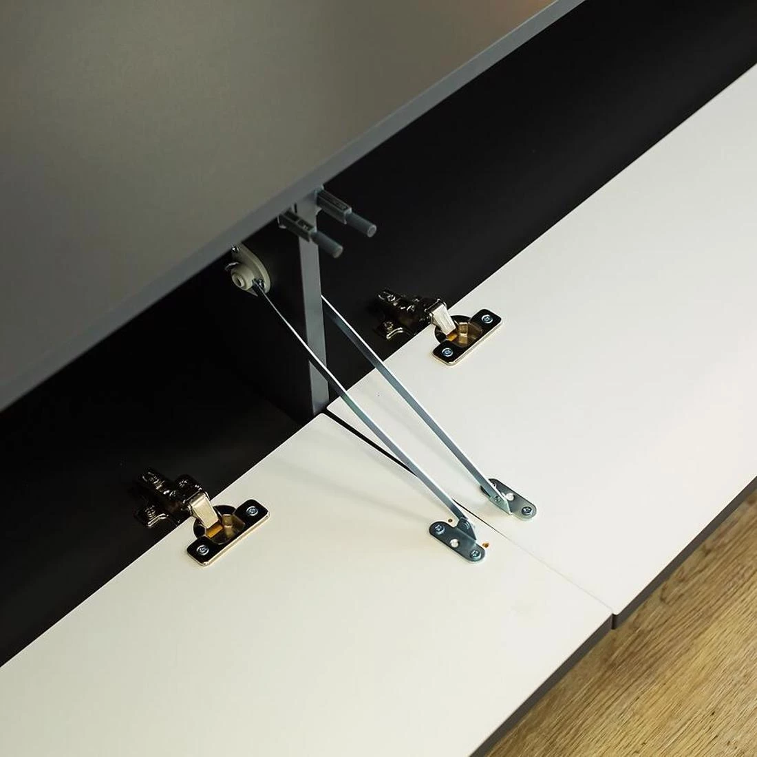 Barcelona TV komoda 180x40x48 antracit