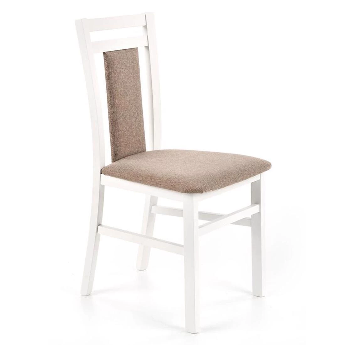 Hubert 8 stolica 45x47x47/90 cm bela/bež