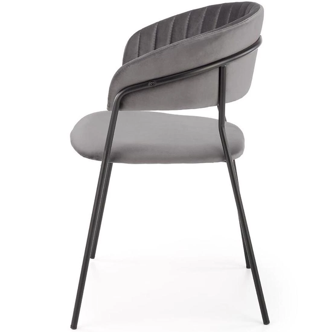 K426 stolica 57x54x48/79 cm siva
