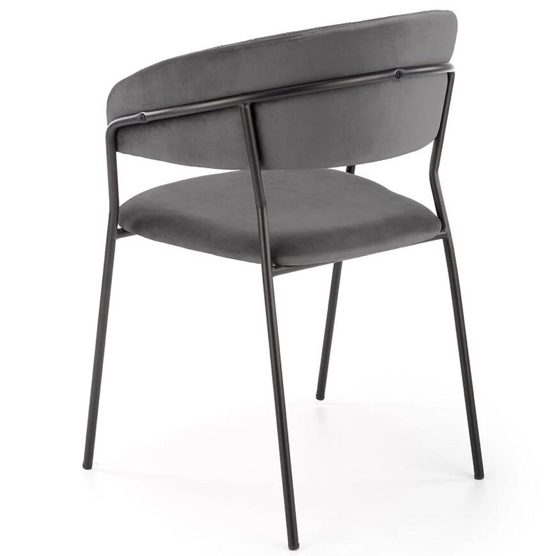 K426 stolica 57x54x48/79 cm siva