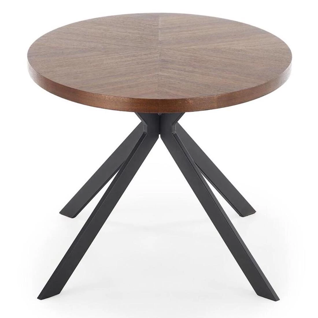 Locarno stol razvlacni 170x90x75 cm orah/crna