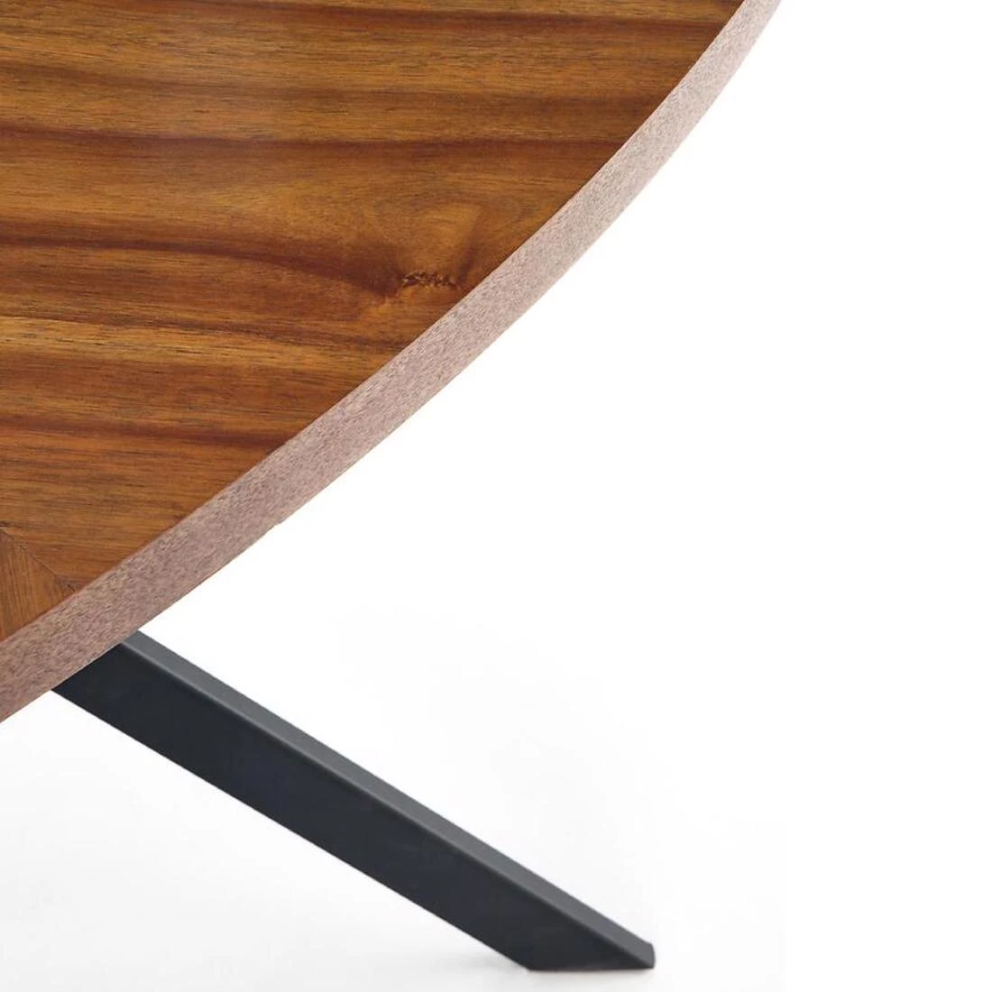Locarno stol razvlacni 170x90x75 cm orah/crna