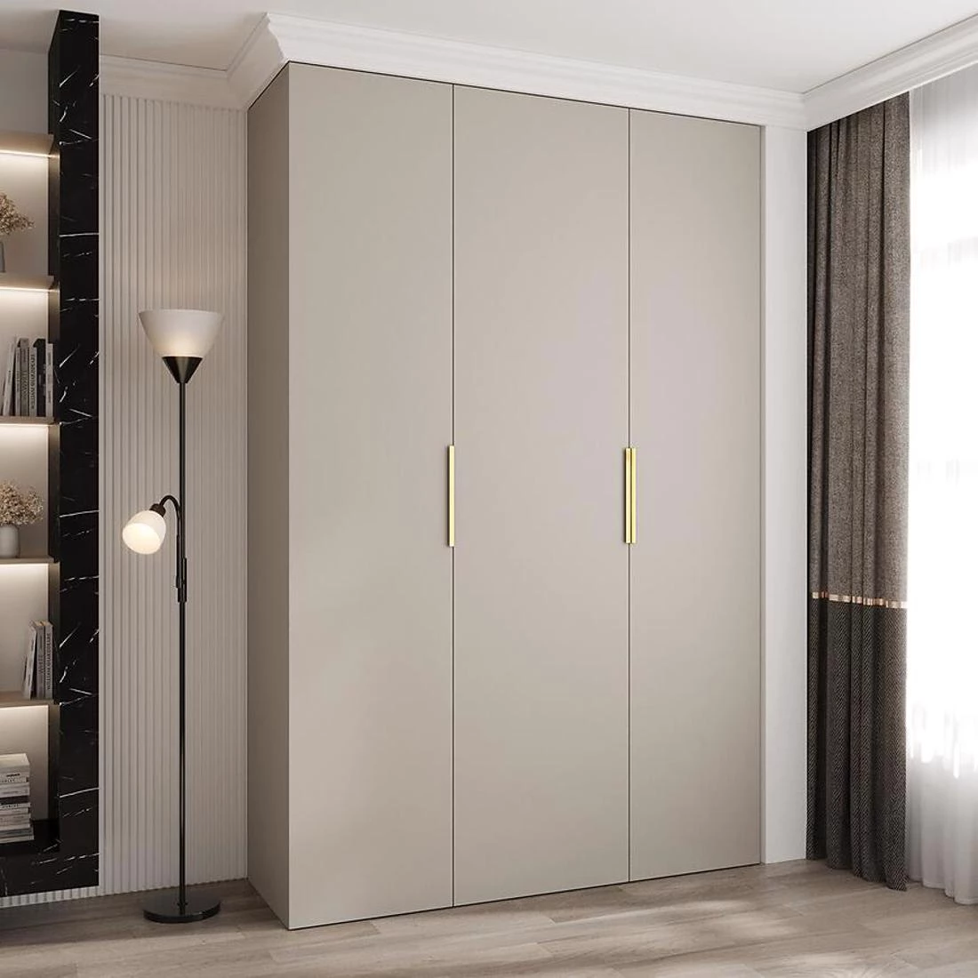 Como 4-160 ormar 50x160x245,5 cm kašmir/zlatna