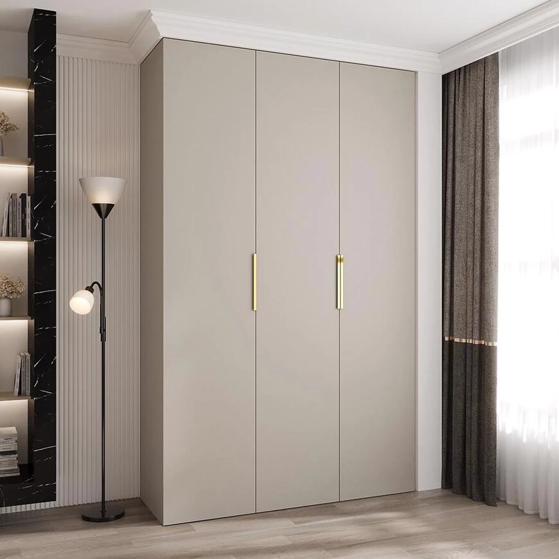 Como 4-150 ormar 50x150x245,5 cm kašmir/zlatna