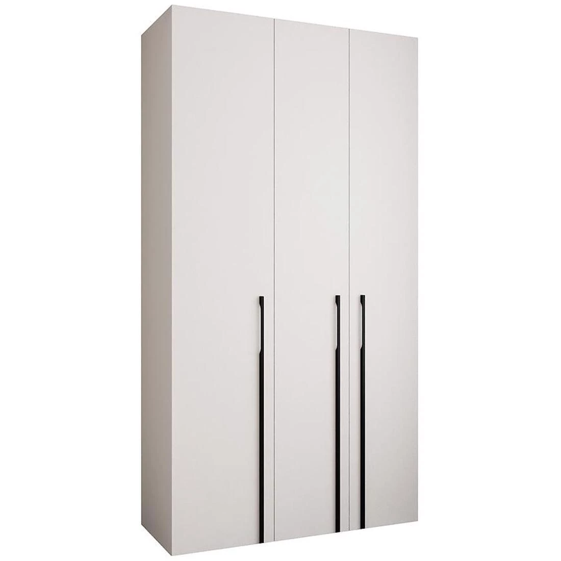 Como 3-130 ormar 50x130x245,5 cm  belo/crni