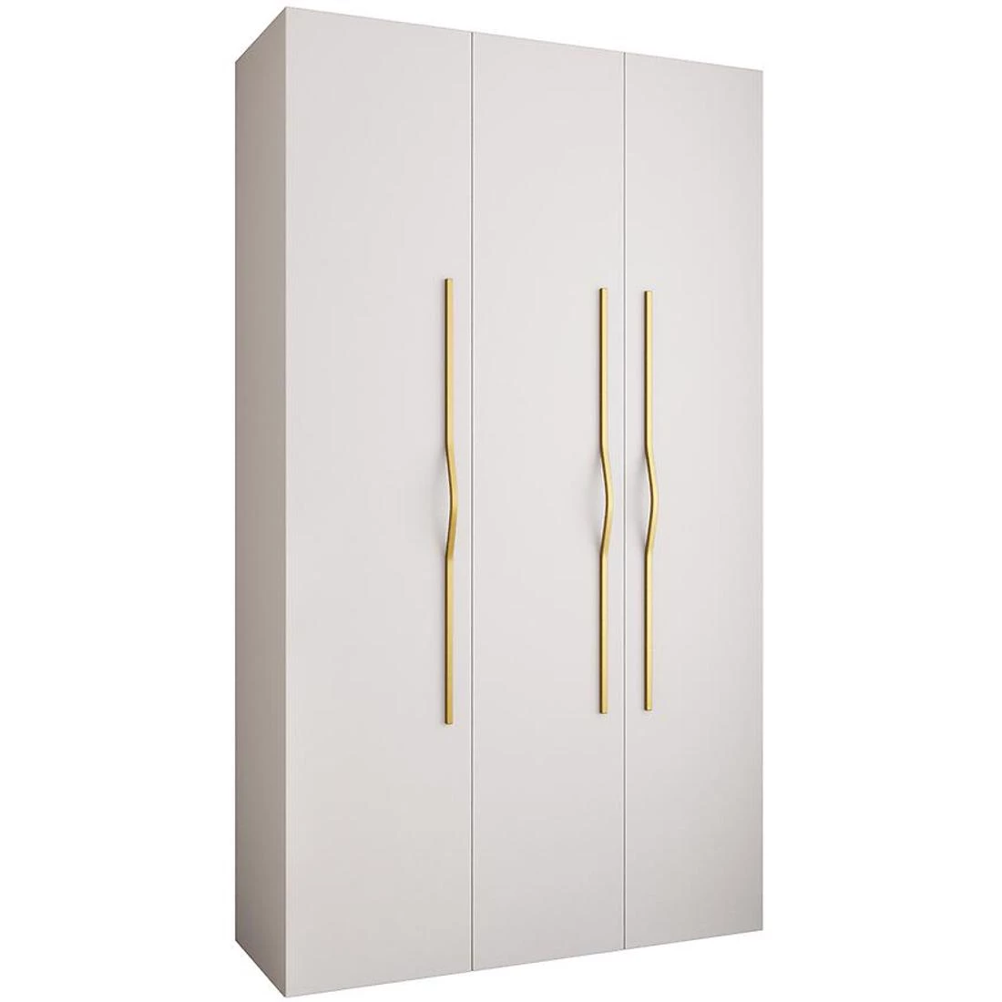 Como 2-140 ormar  50x140x245,5 cm belo/zlatno