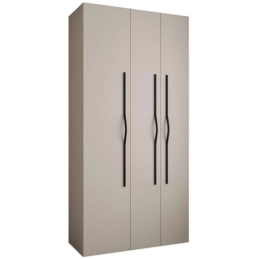 Como 2-120 ormar 50x120x245,5 cm kašmir/crna