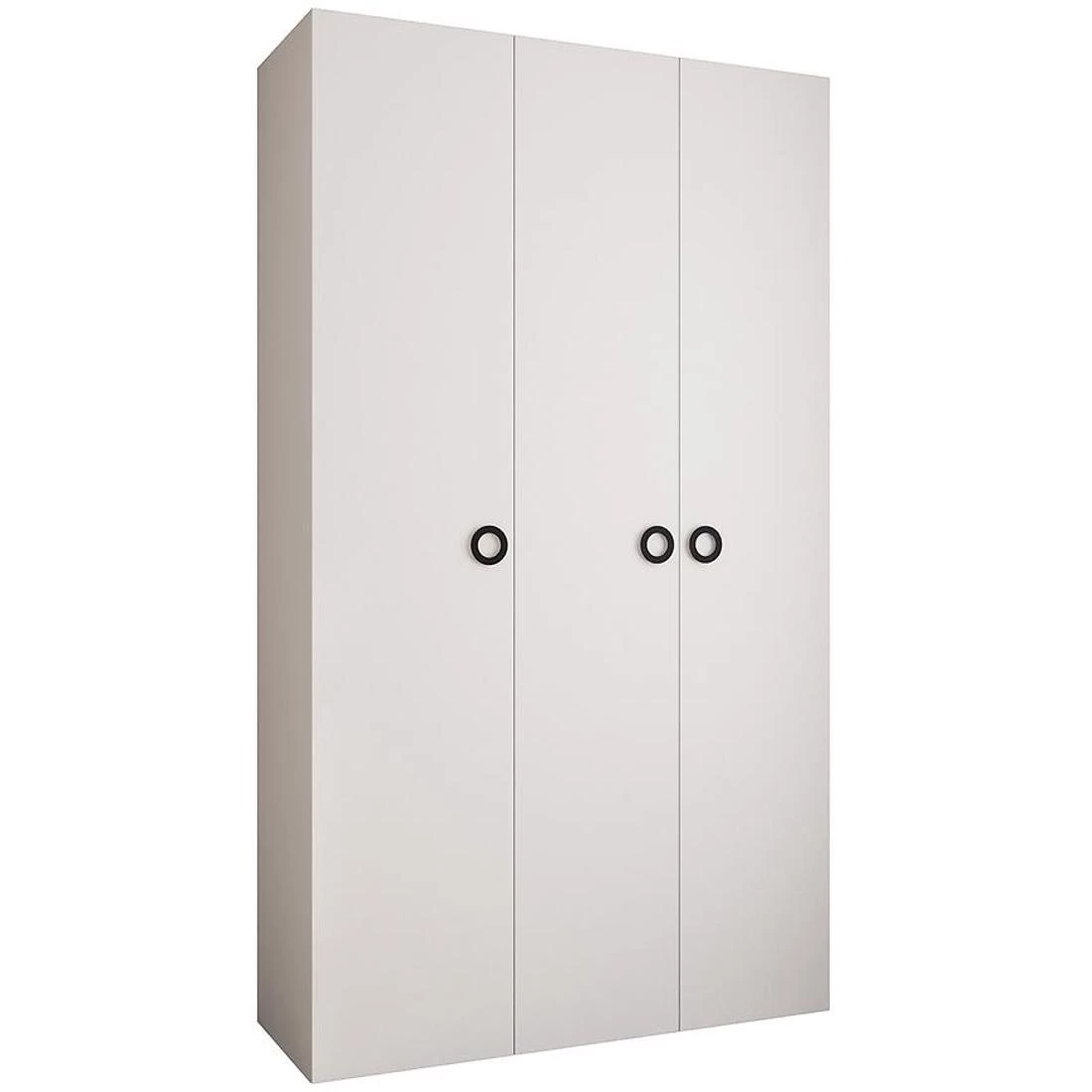 Como 1-160 ormar 50x160x245,5 cm bela/crna