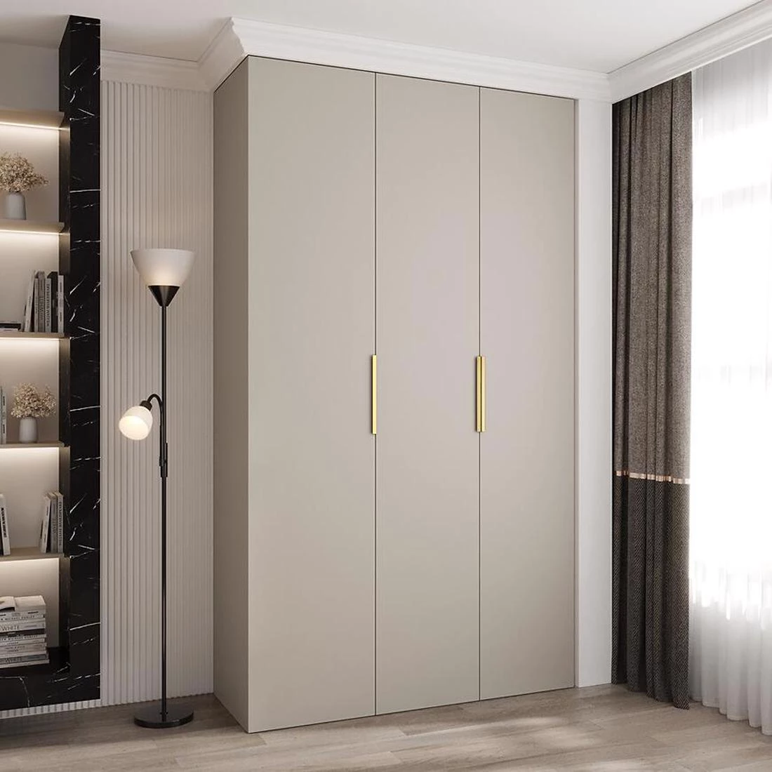 Como 4-140 ormar 40x140x245,5 cm  kašmir/zlatna