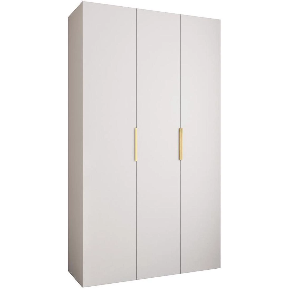 Como 4-140 ormar 40x140x245,5 cm bijeli/zlatni