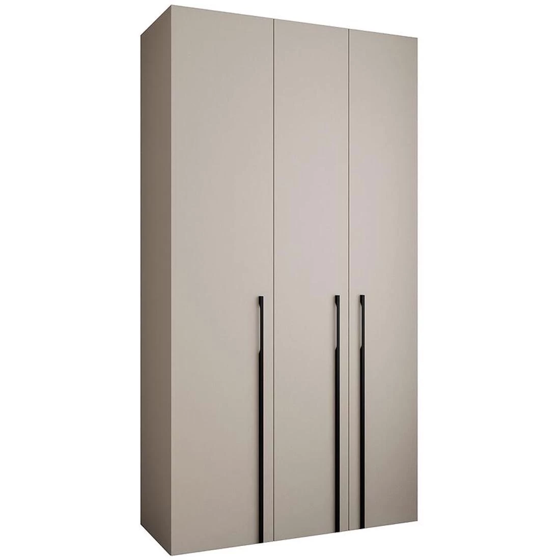 Como 3-130 ormar  40x130x245,5 cm kašmir/crna