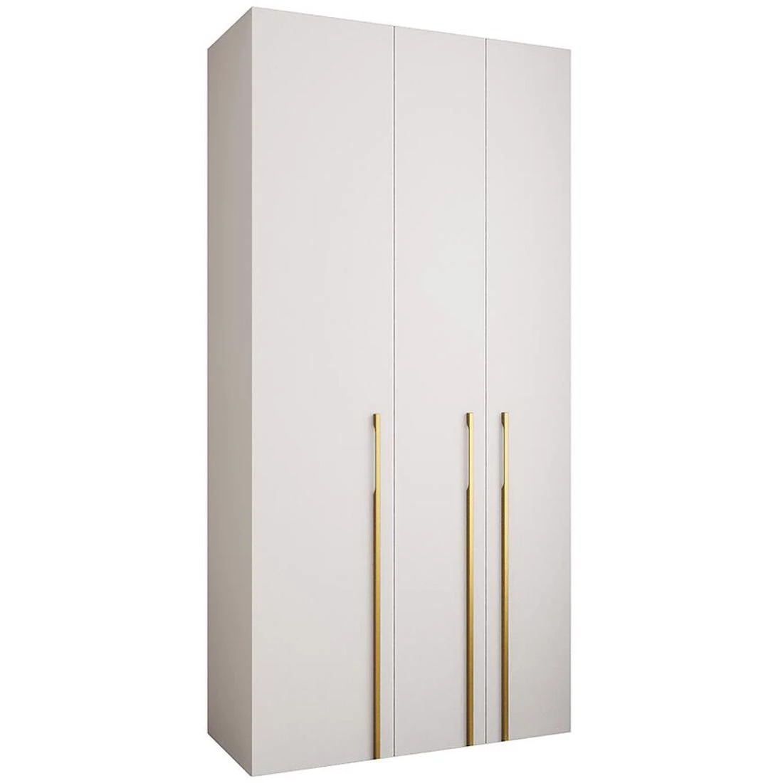 Como 3-120 ormar 40x120x245,5 cm bela/zlatna