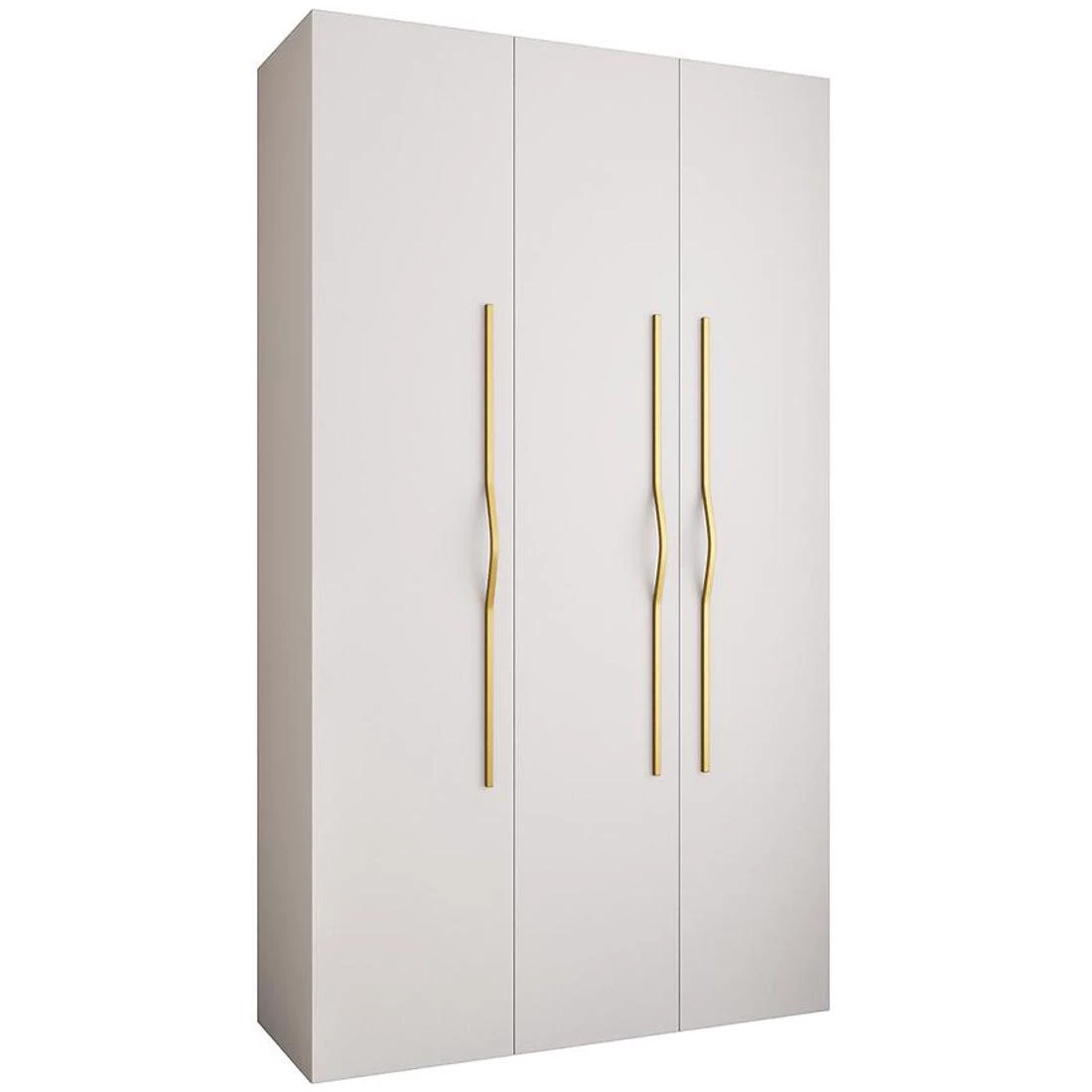 Como 2-140 ormar 40x140x245,5 cm bijeli/zlatni
