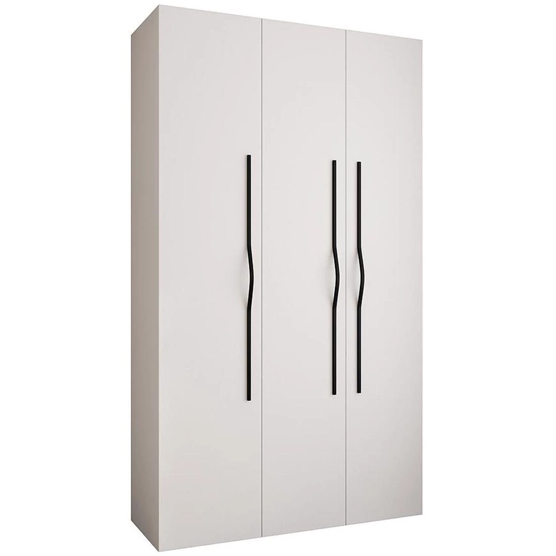 Como 2-140 ormar 40x140x245,5 cm belo/crni