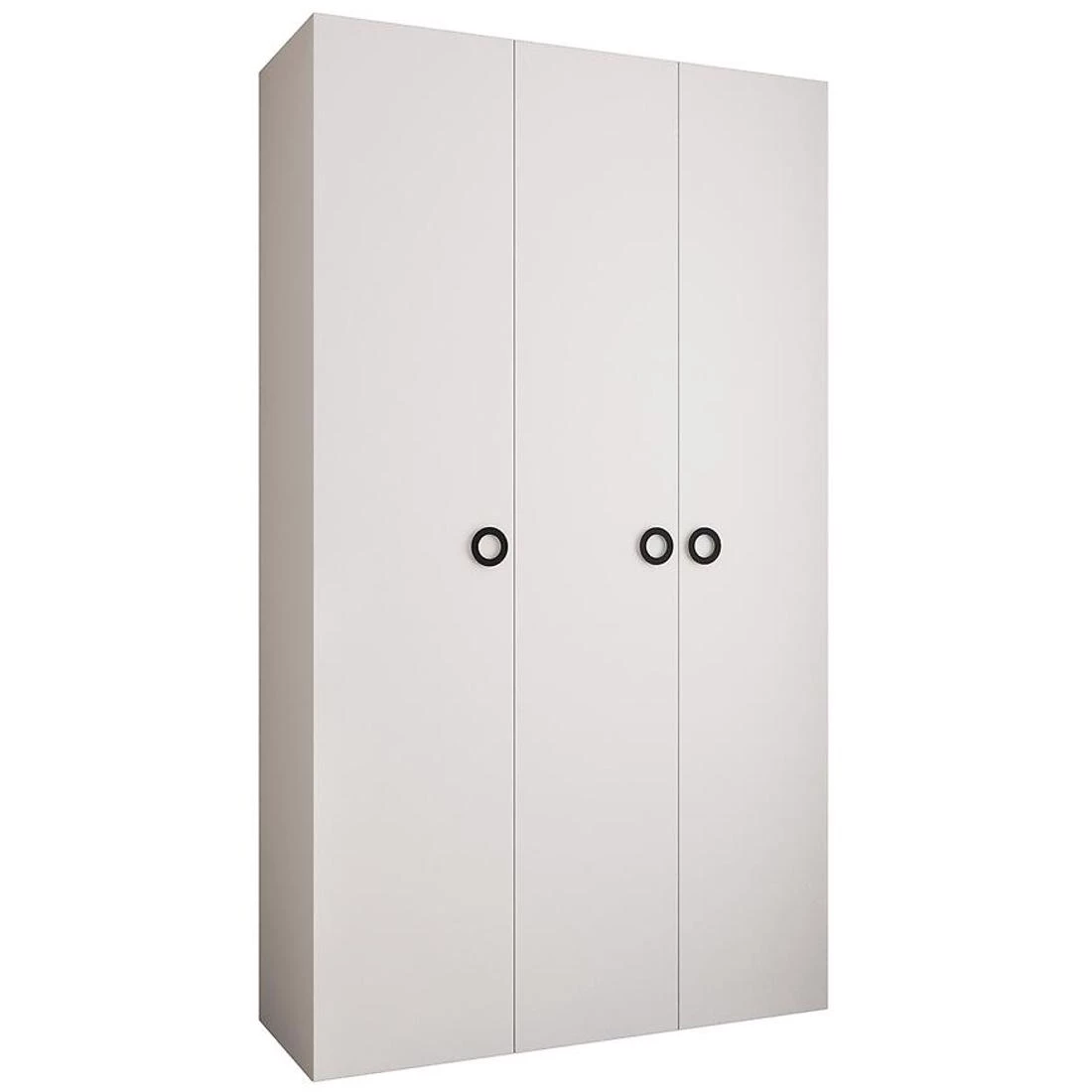 Como 1-160 ormar 40x160x245,5 cm bela/crna