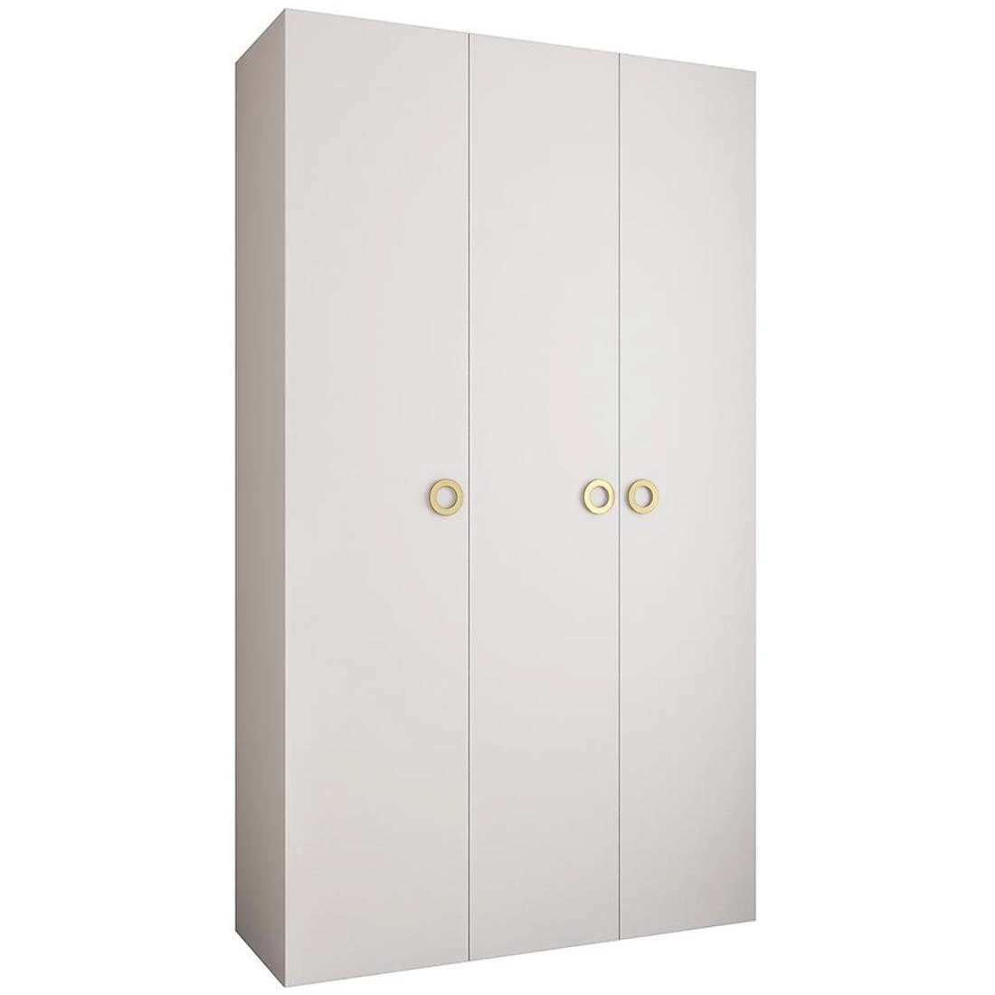 Como 1-140 ormar 40x140x245,5 cm bela/zlatna