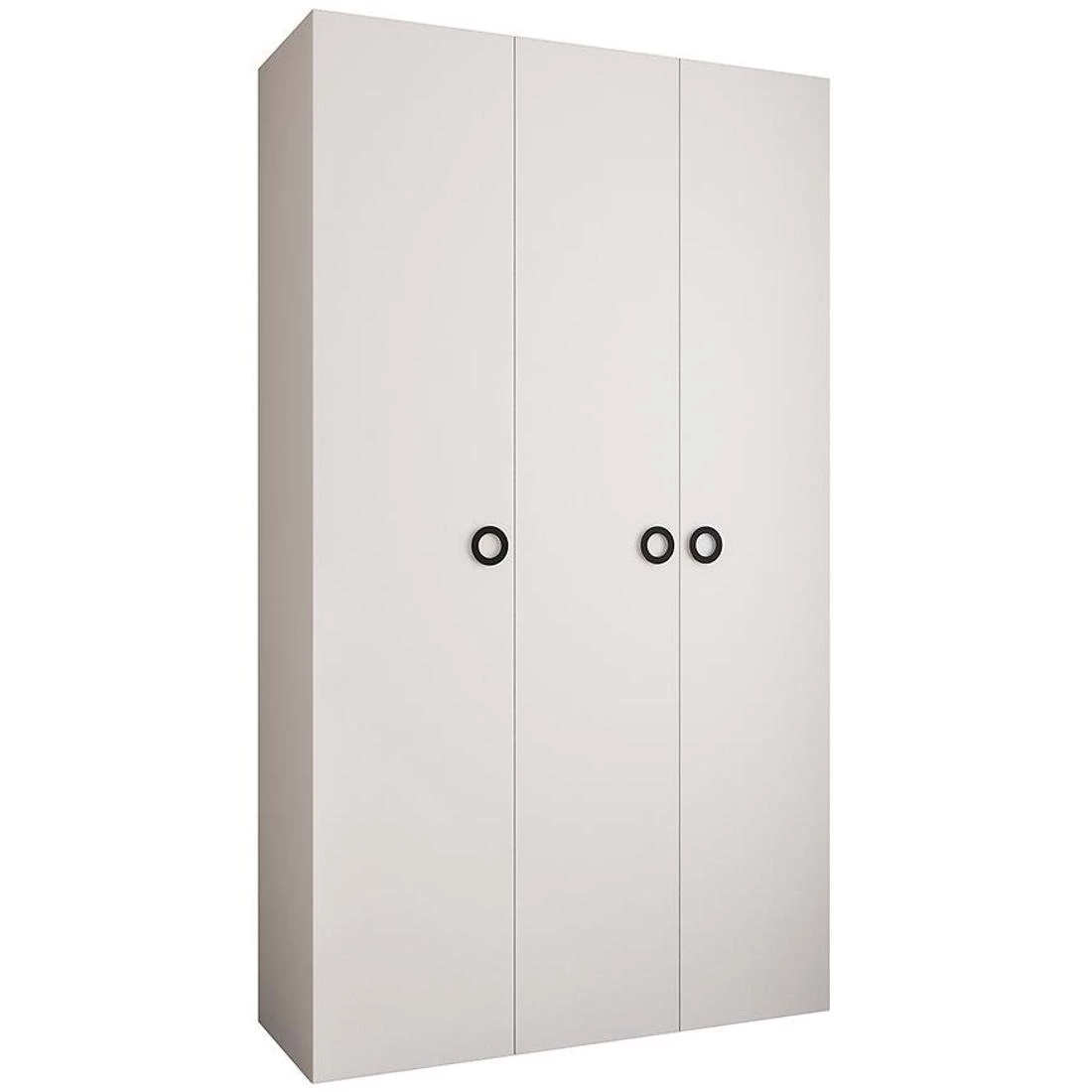 Como 1-140 ormar 40x140x245,5 cm bela/crna