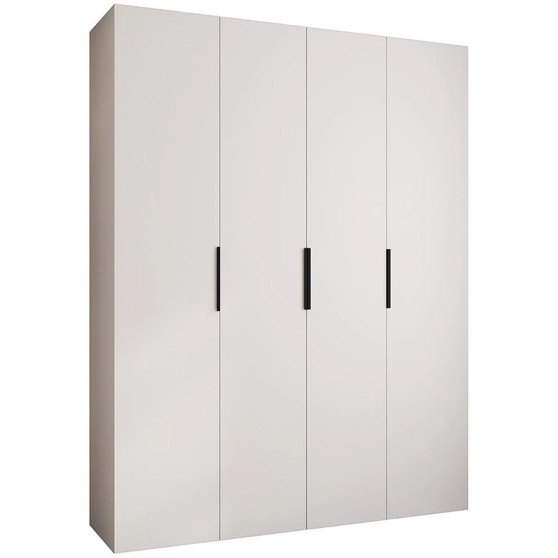 Como 4-190  ormar 50x190x245,5 cm  belo/crni