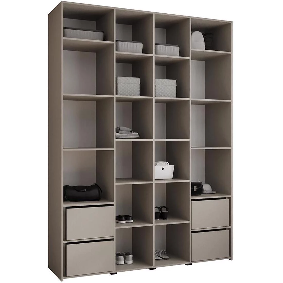 Como 4-180 ormar 50x180x245,5 cm bijeli/zlatni