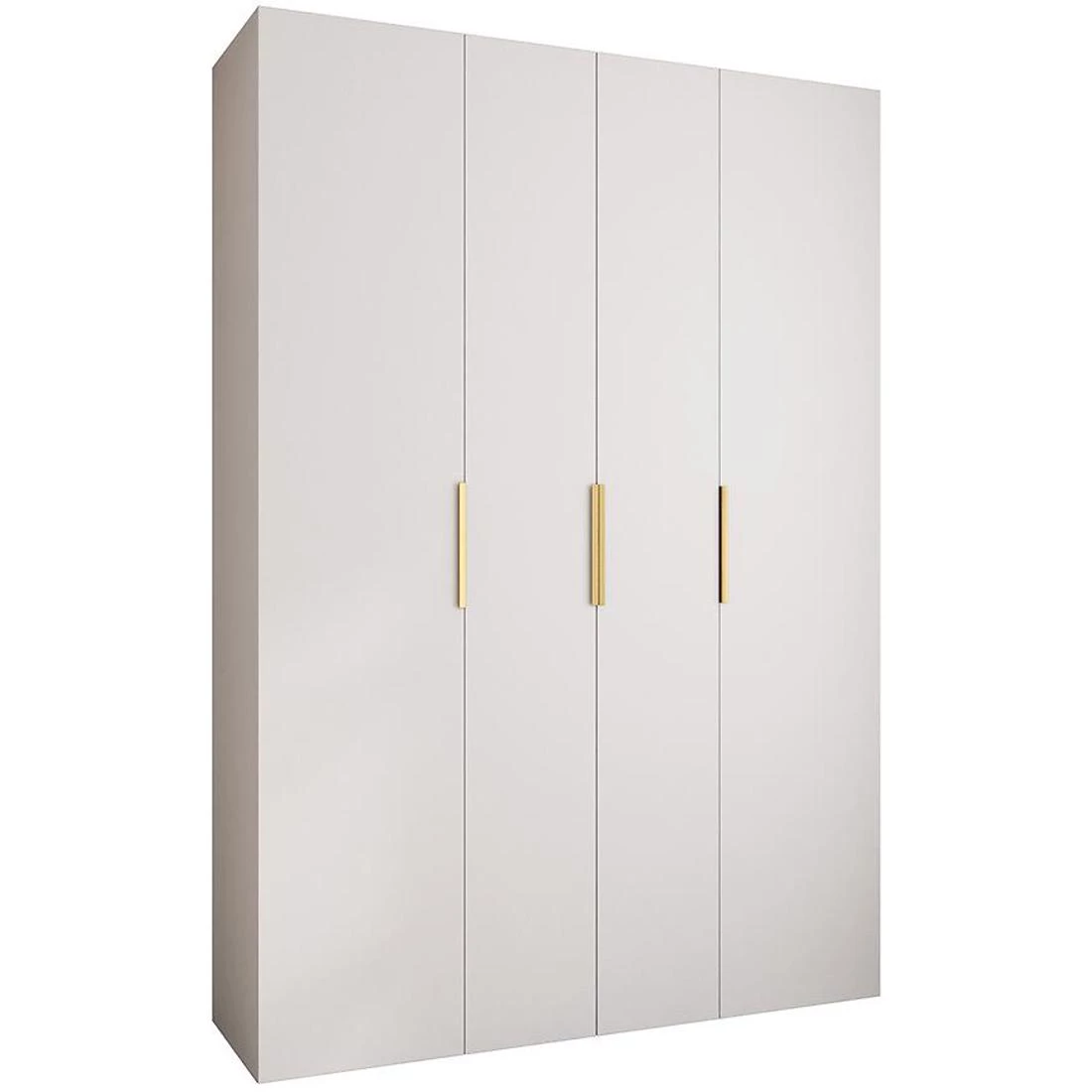 Como 4-170 ormari 50x170x245,5 cm bijeli/zlatni