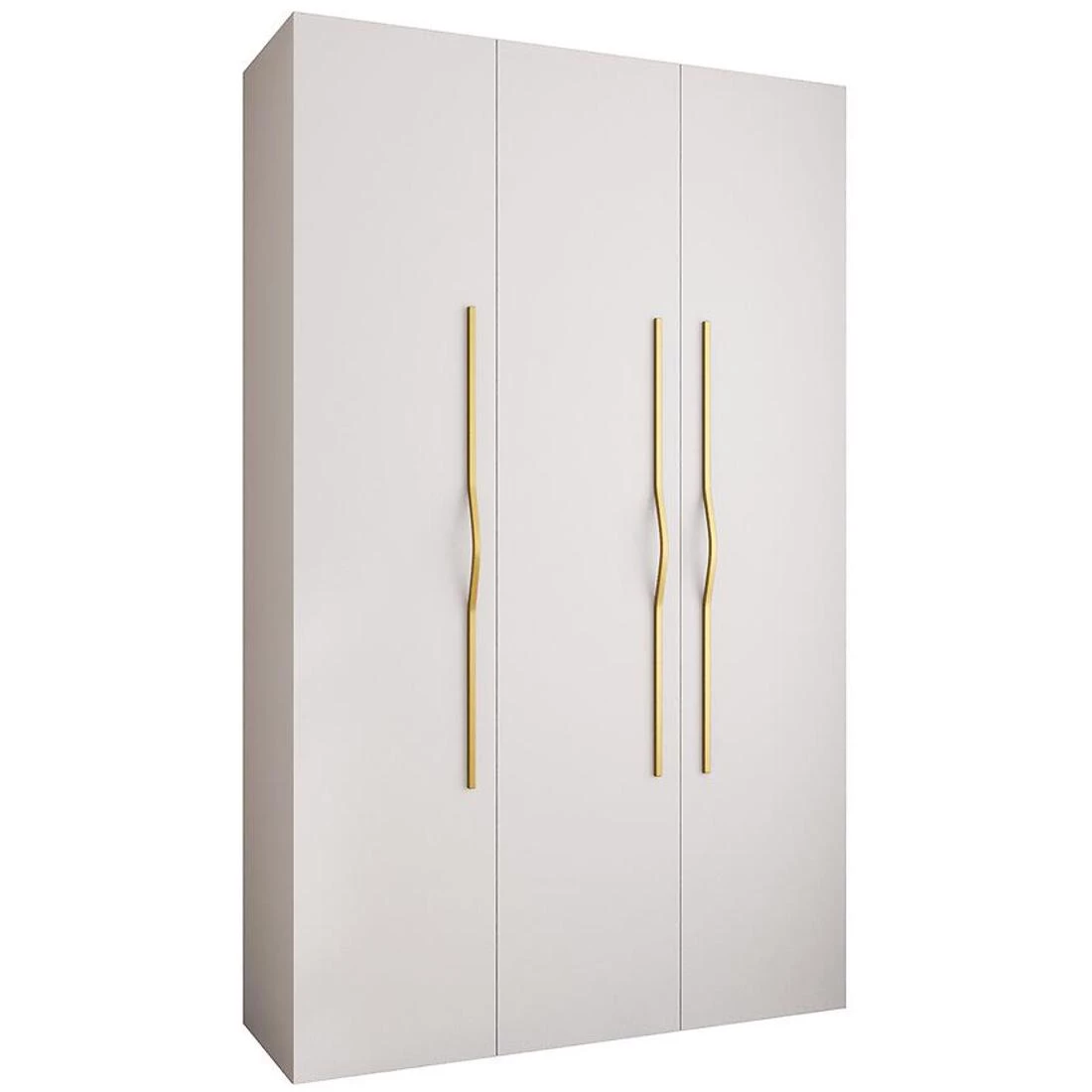 Como 2-150 ormar  50x150x245,5 cm  belo/zlatno