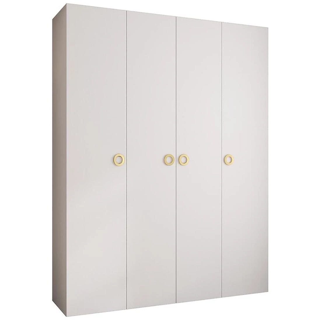 Como 1-190 ormar 50x190x245,5 cm bela/zlatna