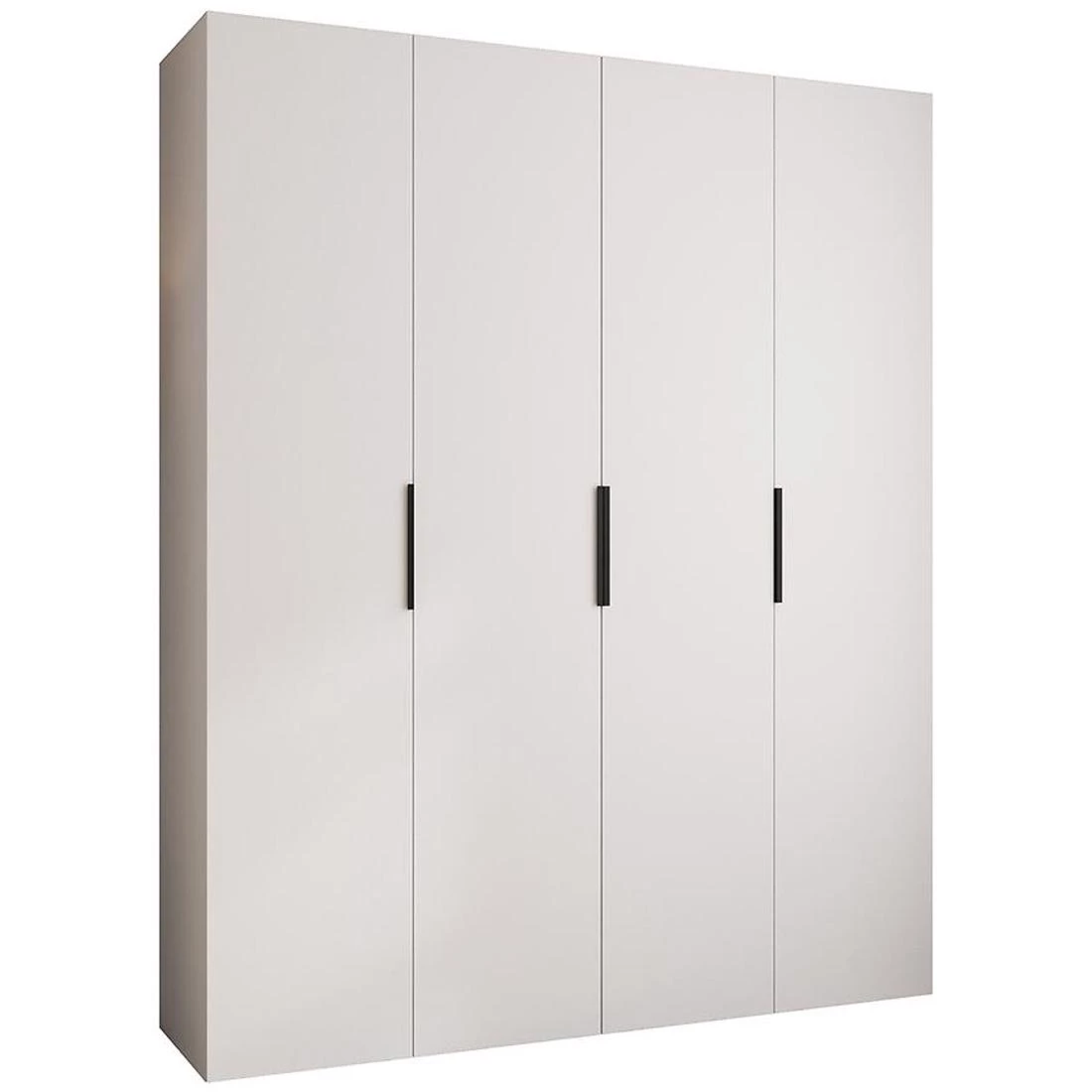 Como 4-200 ormar 40x200x245,5 cm belo/crni