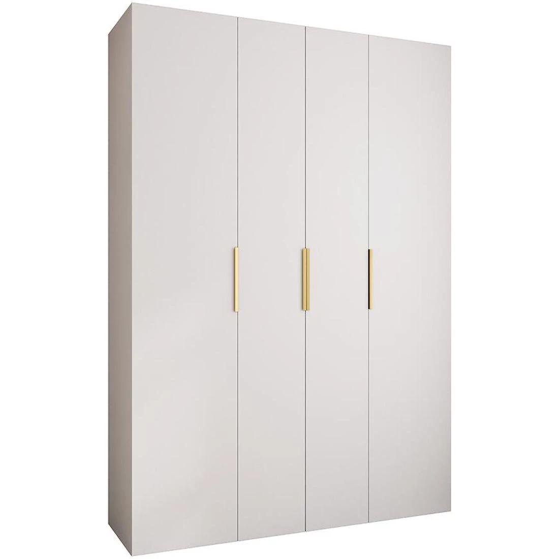 Como 4-170 ormar 40x170x245,5 cm bijeli/zlatni