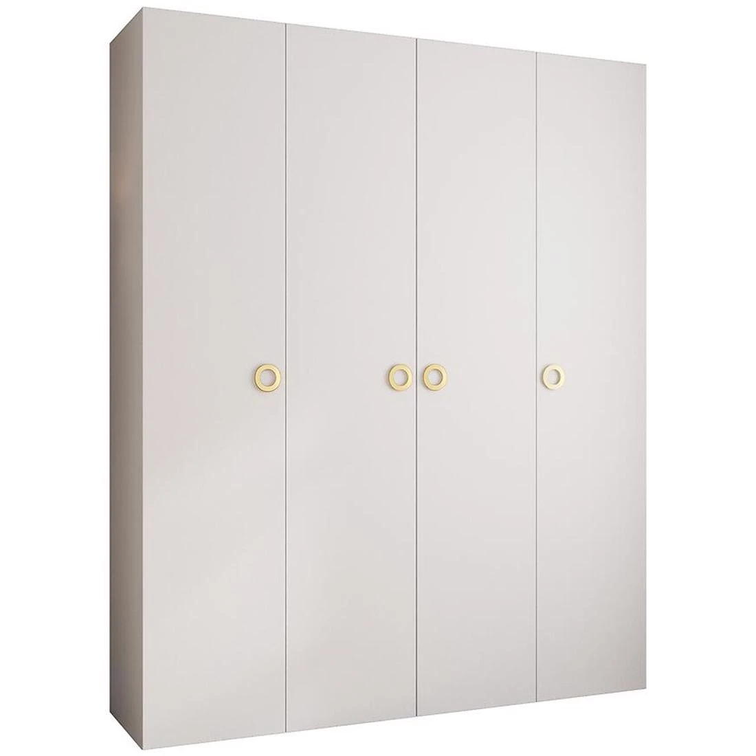 Como 1-200 ormar 40x200x245,5 cm bela/zlatna