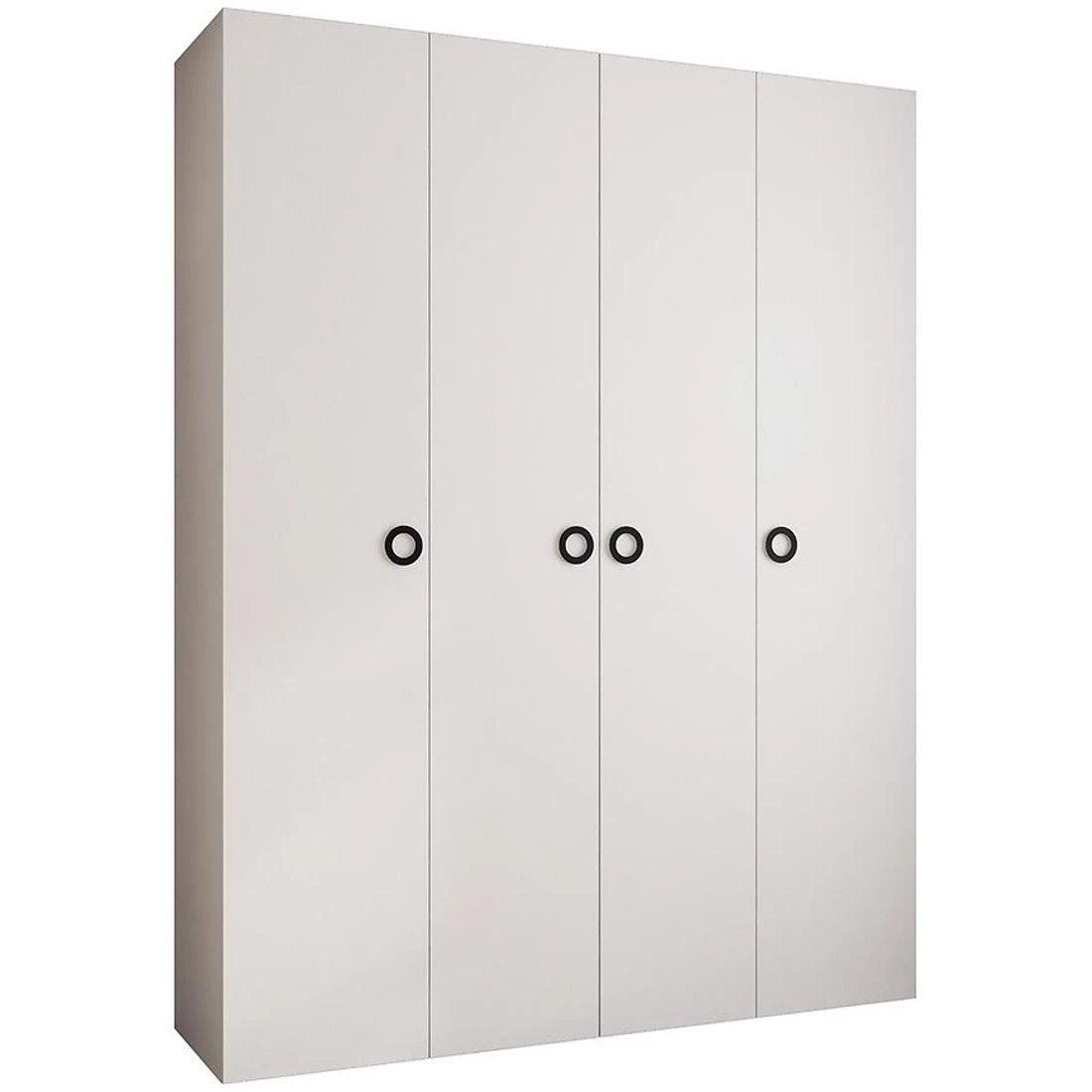 Como 1-190 ormar 40x190x245,5 cm bela/crna