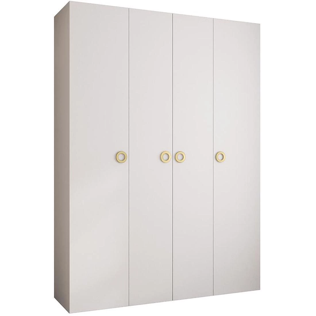 Como 1-180 ormar 40x180x245,5 cm bela/zlatna