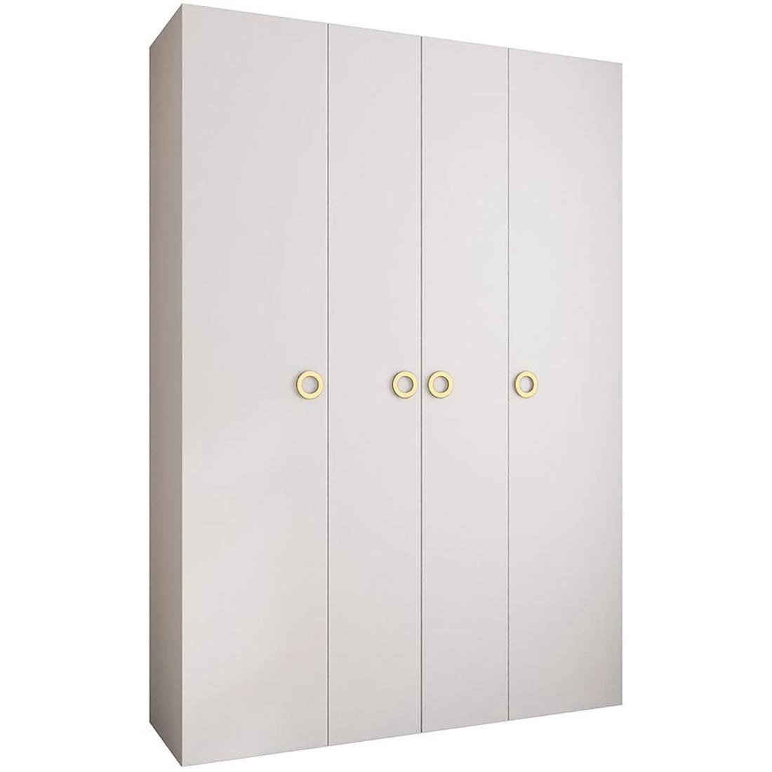 Como 1-170 ormar  40x170x245,5 cm bela/zlatna