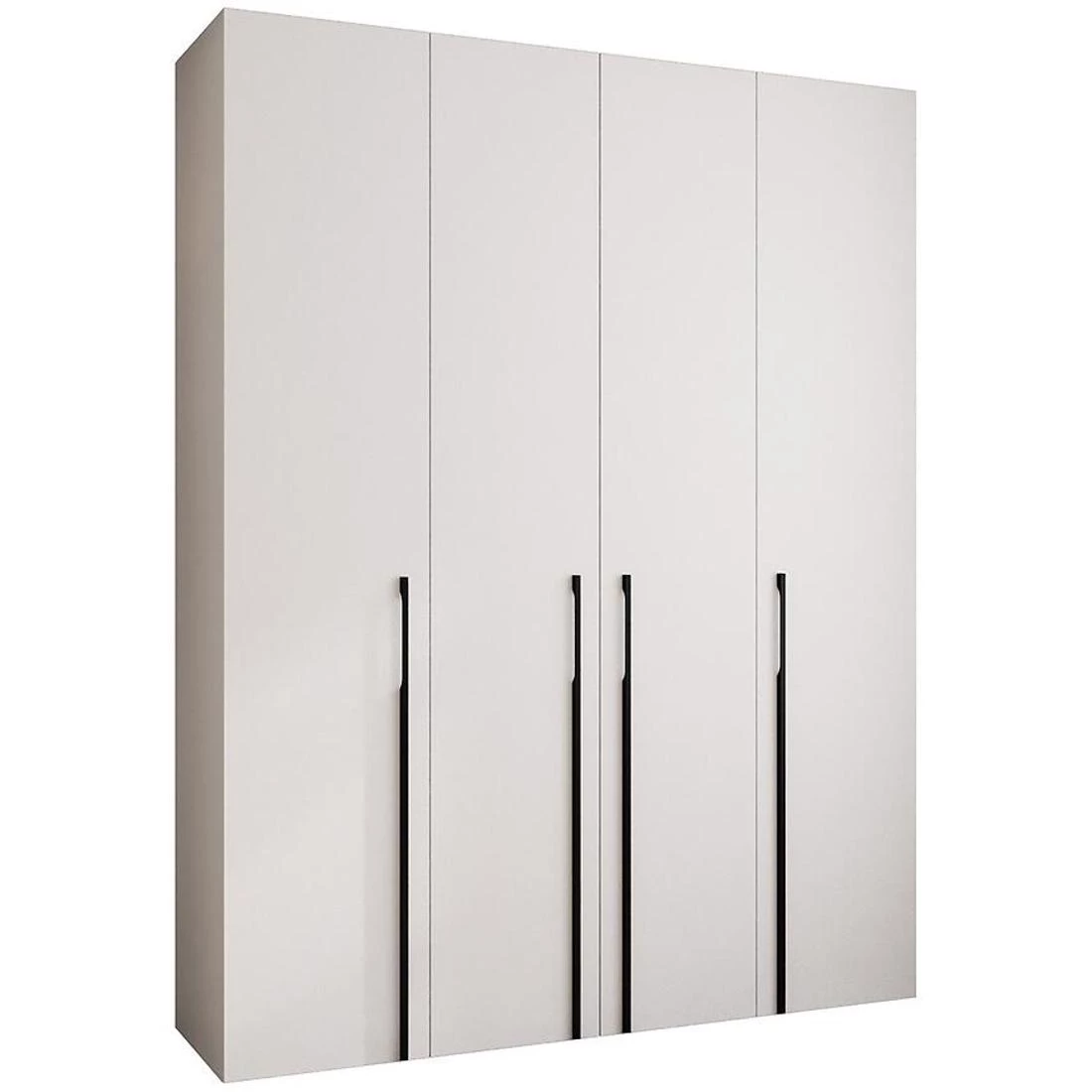 Como 3-190 ormar 50x190x245,5 cm belo/crni